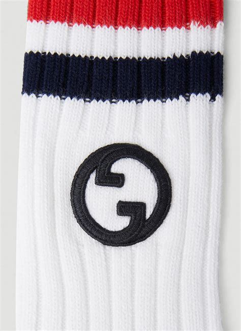 gucci mens logo socks|Gucci socks pack.